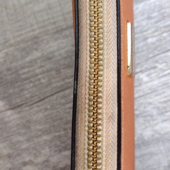 Kate Spade Newbury Lane Leather Zip around Wallet Rose Gold. - Picture 9 of 10